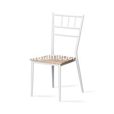 Dining Chair  - Siantano DC Hawaii / White, Natural (Min. 4 Unit)